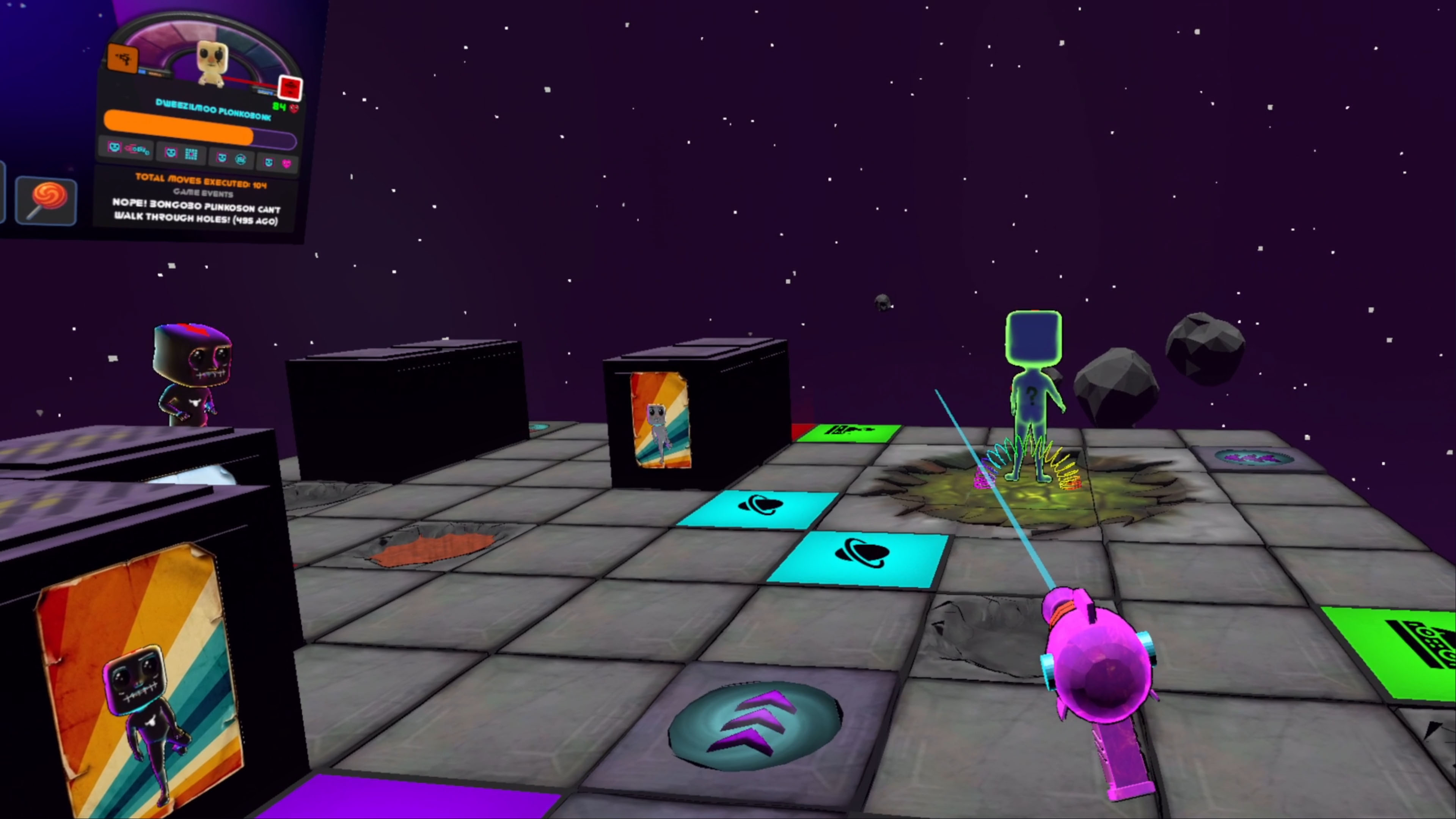 Experience the disco dance floor with PC VR mode
