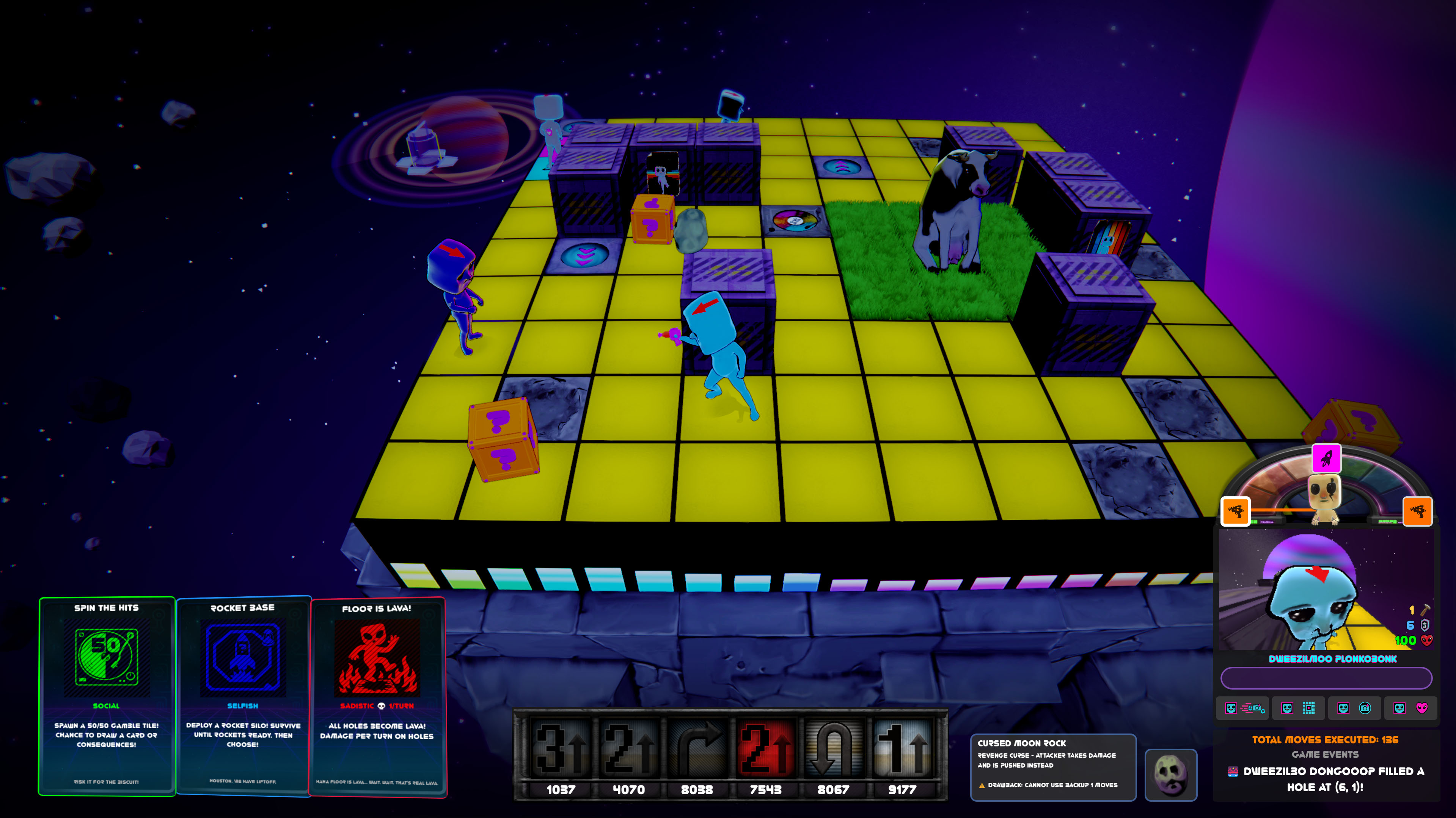 Laser guns are allowed during galactic disco
